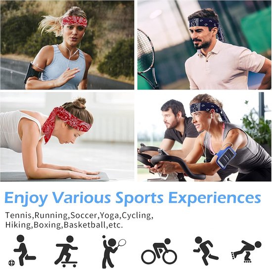 Lot De 6 Serre-têtes Métalliques Ondulés - Confortables Et Résistants Pour Le Sport, Le Quotidien, Hommes Et Femmes - 7
