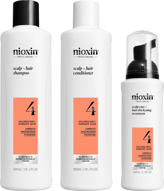 Foto: Nioxin system 4 loyalty kit progressed thinning 300 300 100ml