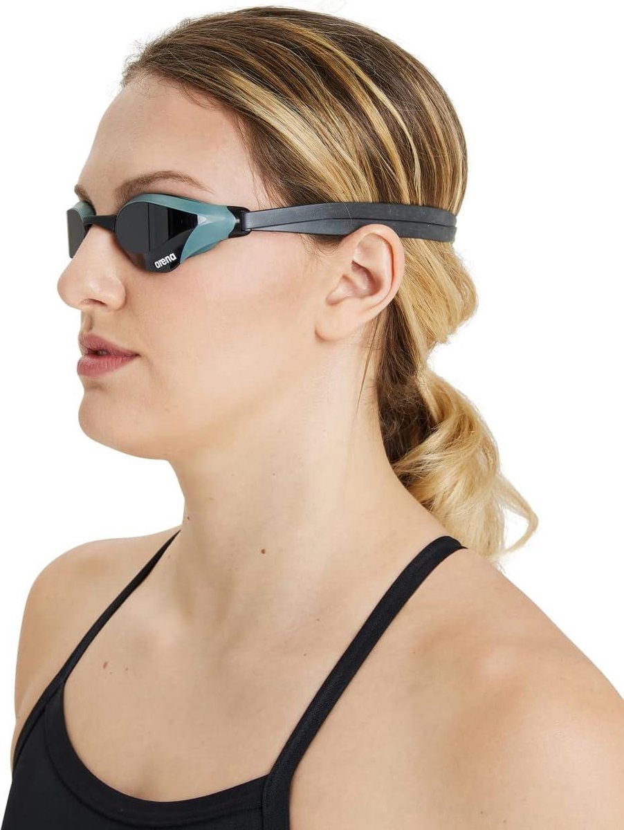 arena Cobra Ultra Swipe Mirror Zwembril - Emerald/Plum/Cyber Lime