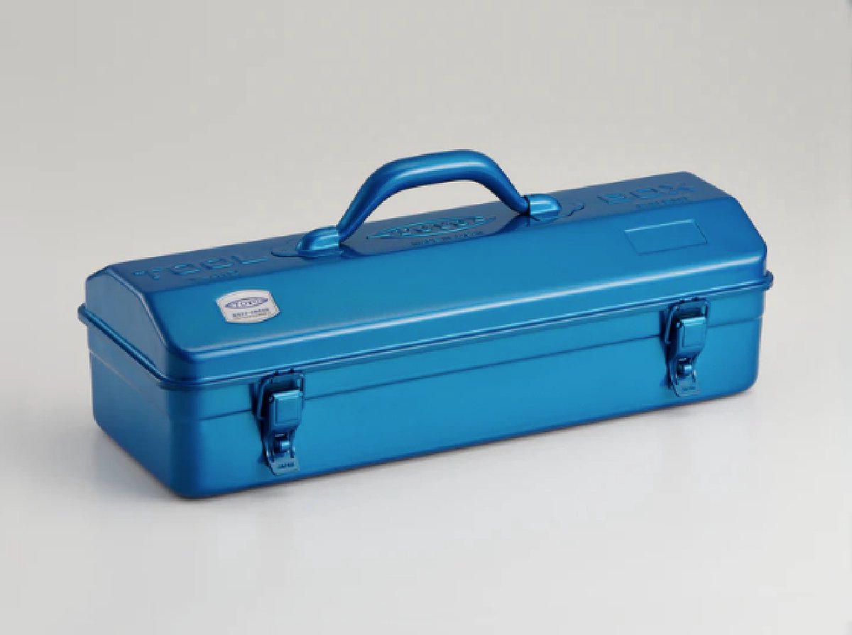 TOYO Camber-top Toolbox Y-410 Blauw B433xD168xH173,5mm 1,5kg
