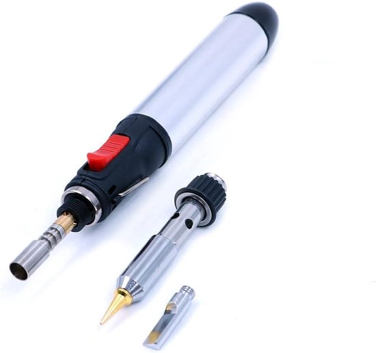 Soldeerboutset, oplaadbare USB-soldeerbout met 650 mAh