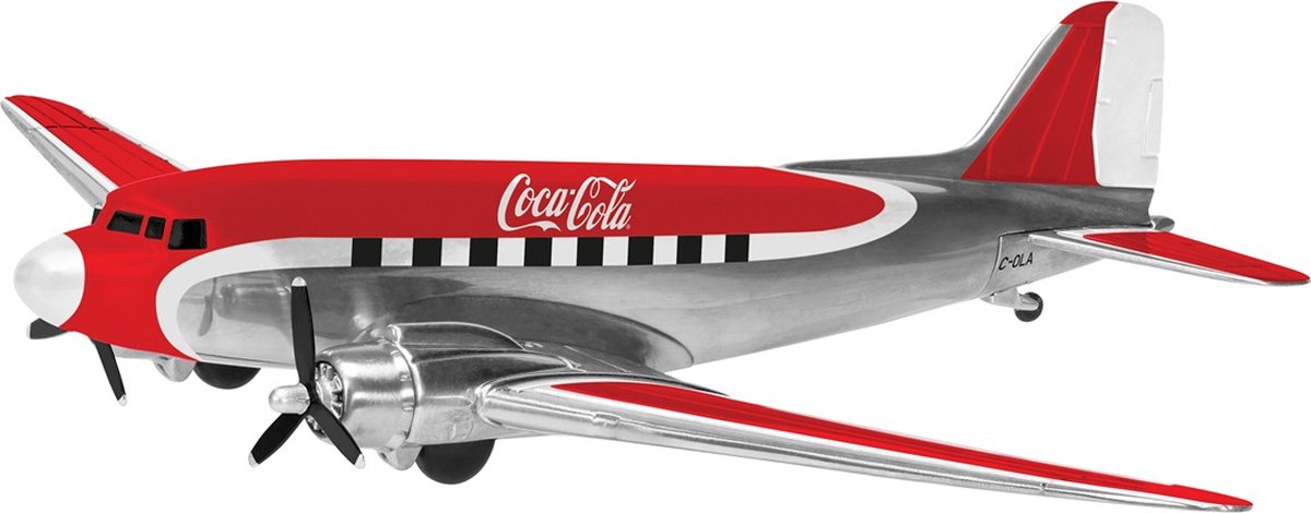 Coca-Cola Vliegtuig Douglas DC-3 - Hornby