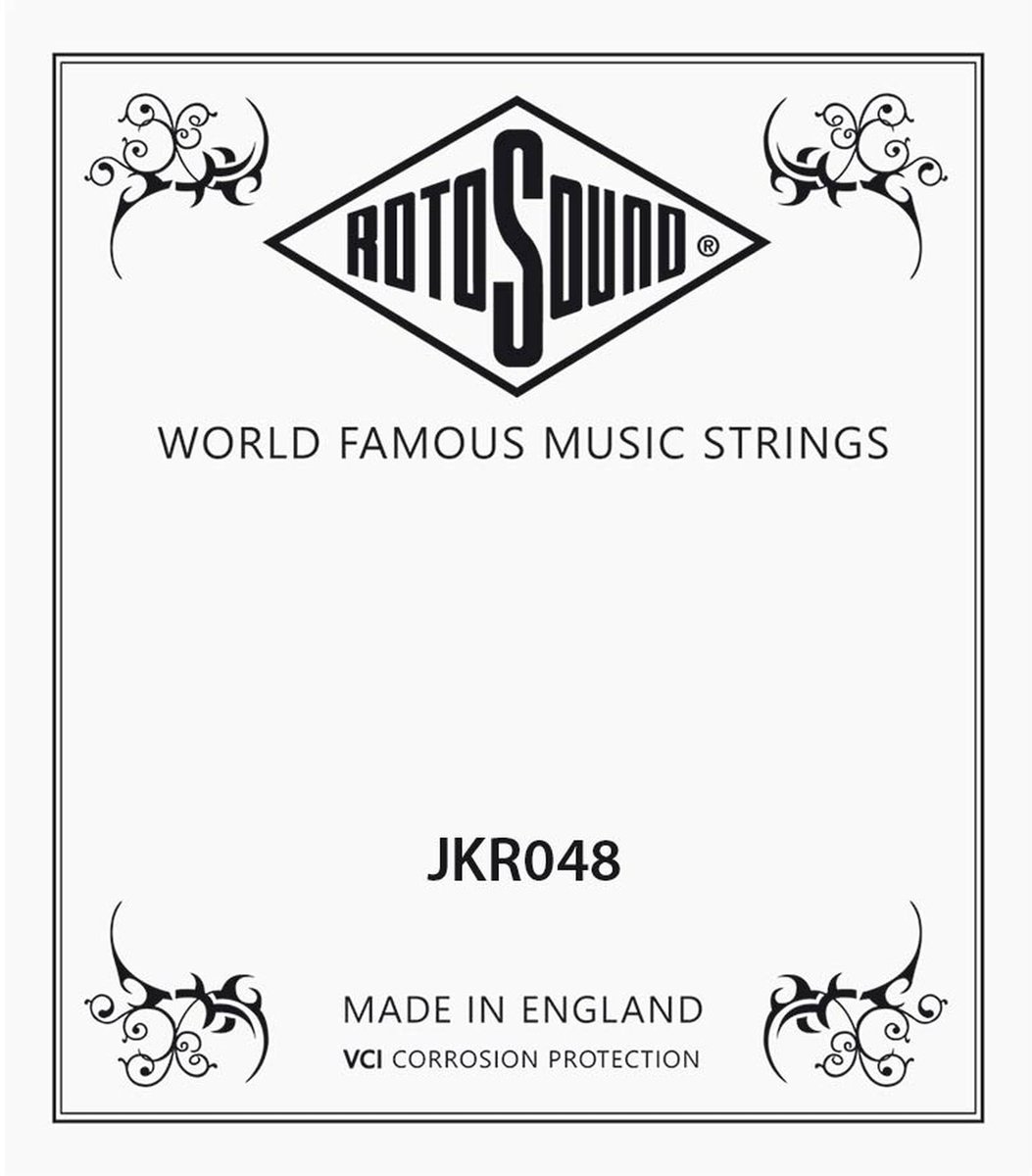 Rotosound JKR048 .048 snaar for acoustic guitar, phosphor bronze wound