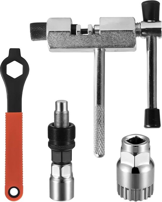 Extracteur De Manivelle Pour Vélo D'appartement - Outil De Démontage Multifonction En Fer, Compatible Manivelles M25 Et 170 Mm - 8