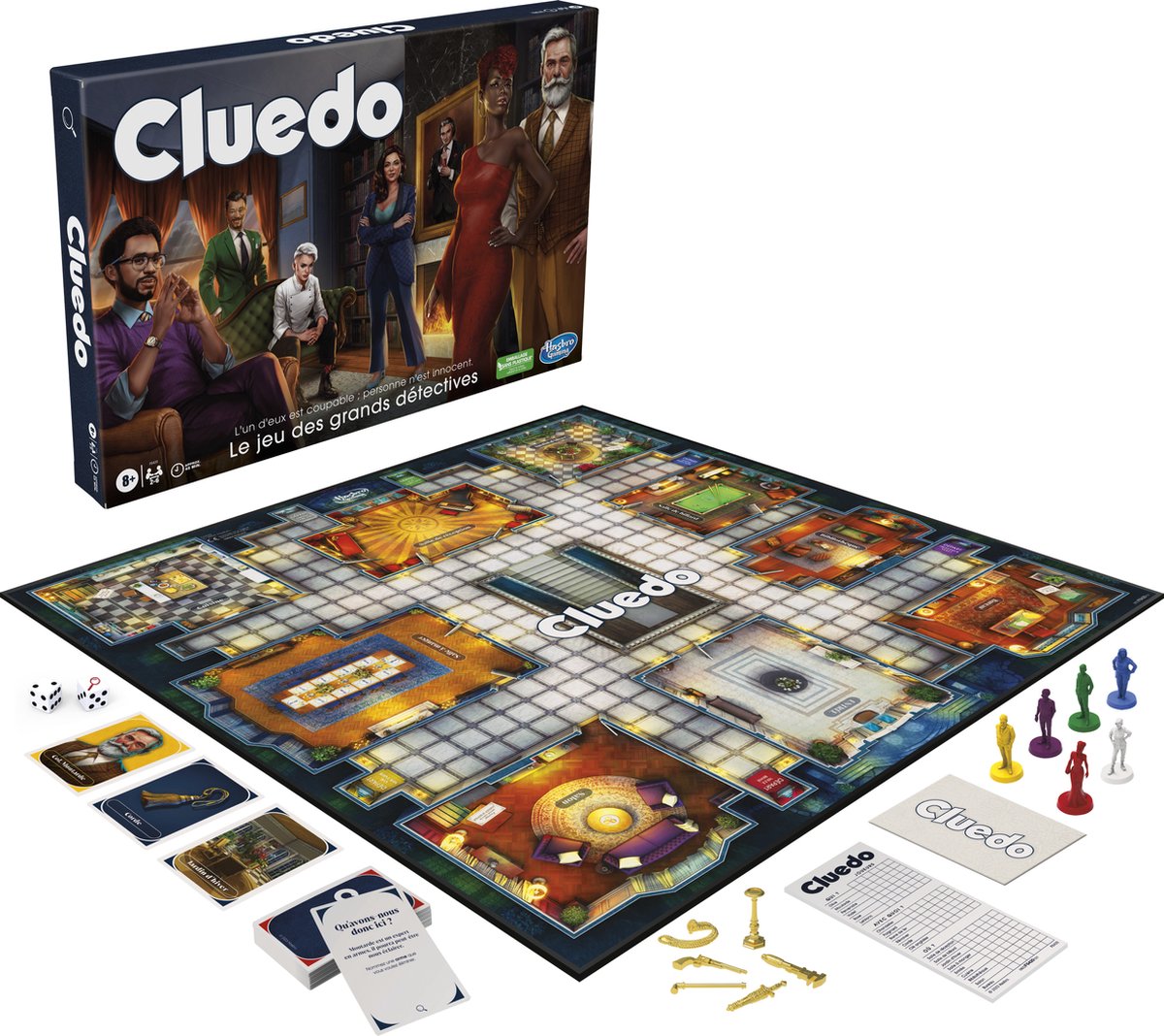 Cluedo - Bordspel Nieuwe variant - Gezelschapsspel — afbeelding 8