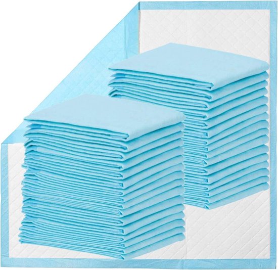 Foto: Incontinentie pads 80x90cm waterdicht bed laken pack 25 absorberend wegwerp aankleedmat zwaar absorberende onderkussens incontinentie onderlegger