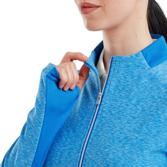 Footjoy Full Zipp Midlayer Dames Blauw van Footjoy — afbeelding 3