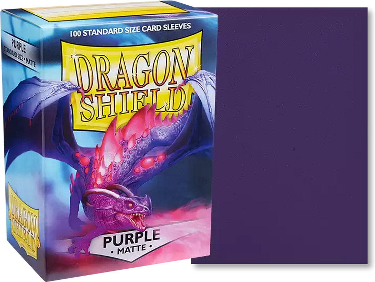 Dragon Shield MATTE - Purple (100ct) - EN