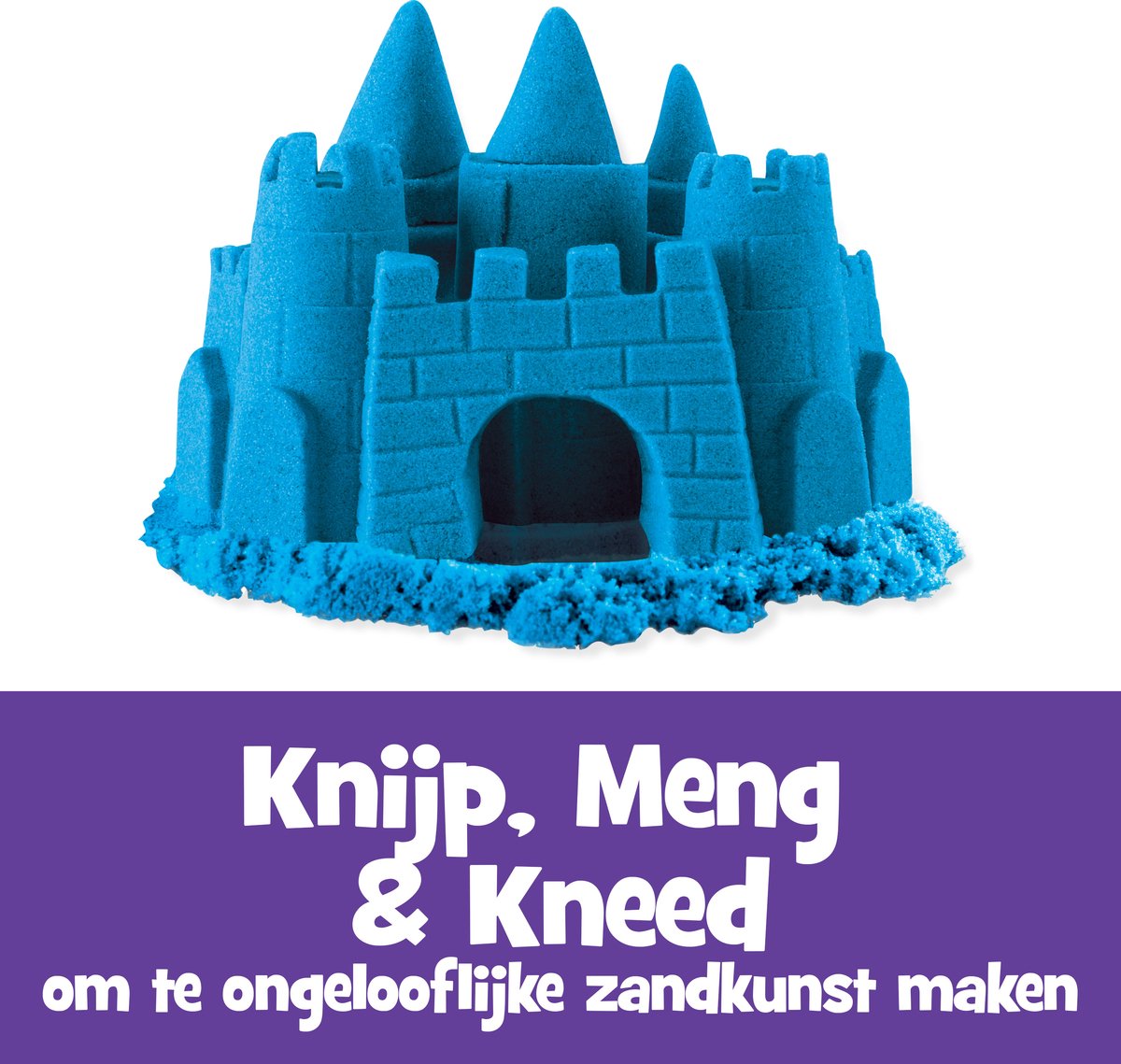 Kinetic Sand - Speelzand - 907 g origineel Kinetic Sand - Blauw - Sensorisch speelgoed