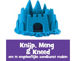 Kinetic Sand - Speelzand - 907 g origineel Kinetic Sand - Blauw - Sensorisch speelgoed