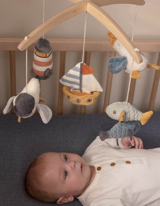 Little Dutch - houten muziekmobiel - Sailors Bay FSC