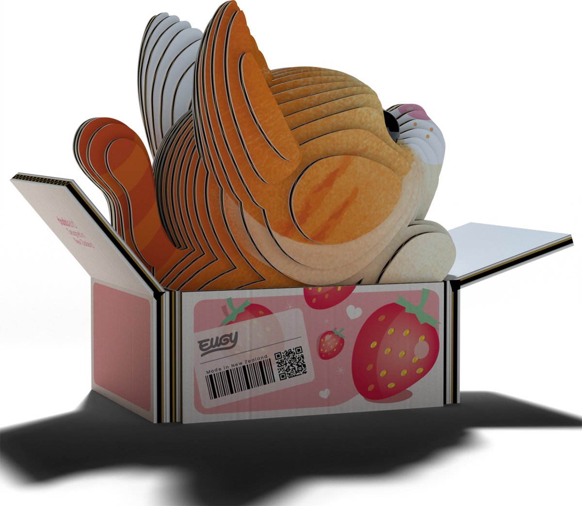 EUGY 3D Puzzel - Katten - Pumpkin - Katten - Duurzaam - Verzamel Ze Allemaal - 6 Jaar — afbeelding 3