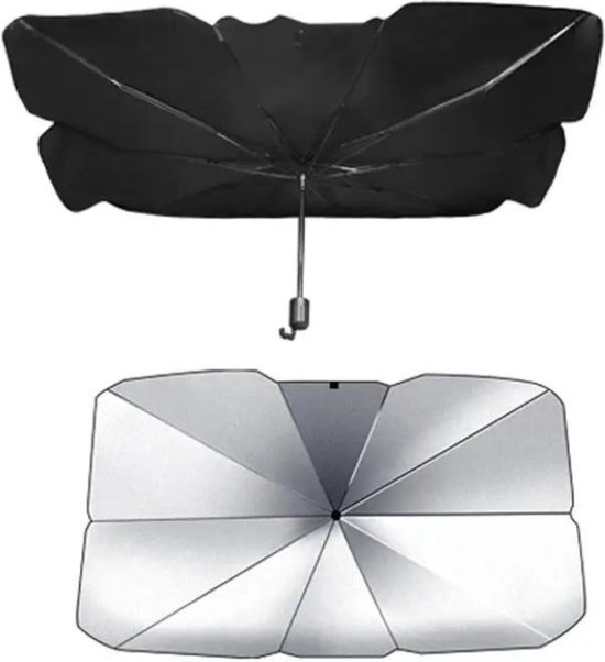 Nivard Freeze Cover Car - Couverture antigel voiture - Couverture de glace - Couvre pare-brise Antigel - Couverture de pare-brise-Couverture anti-glace - Couverture de neige - Protection solaire - Pare-soleil - 145 par 80