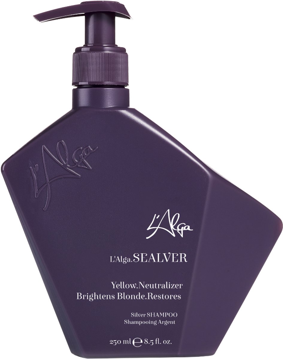 L'Alga SeaLver Shampoo | 250 ml | Voor gekleurd en grijs haar
