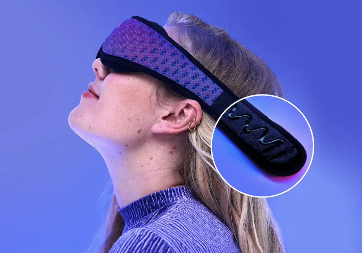 Manta Sleep Mask - Ervaar het beste slaapmasker - Sunrise Pink Limited
