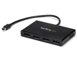 StarTech Mini DisplayPort naar DisplayPort multi-monitor splitter - 4 poorts MST Hub