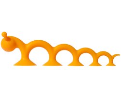 MOLUK Speelfiguur - Oogi Pilla Oranje - H16Cm - Met Zuignappen Voor Elk Glad Oppervlak - 3 Jaar
