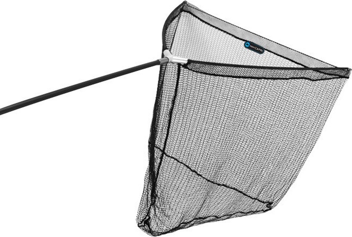 Karperschepnet - Delphin - Capri - 2-delige steel - 100cm - Metalen spreidblok - Karper Schepnet