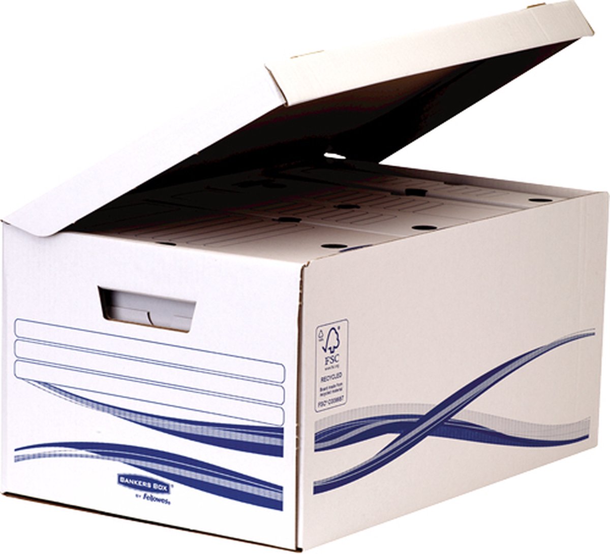 Bankers Box Flip Top Maxi opbergbox Basic - A4 - 5pk - FSC gecertificeerd