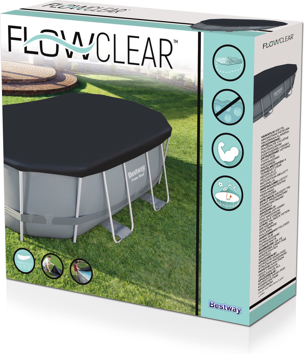 Bestway Afdekzeil ovaal voor 427x250 cm - 58425