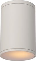 Lucide TUBIX - Plafondspot (Plafondlamp) Binnen/Buiten - Ø 10,8 cm - 1xE27 - IP54 - Wit