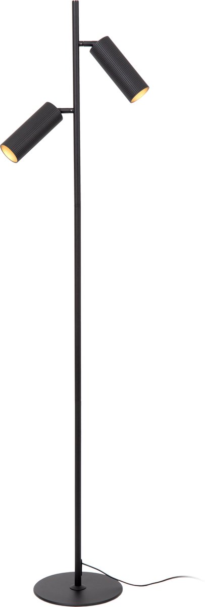 Lucide Vloerlamp Clubs Zwart ⌀22cm 2xgu10