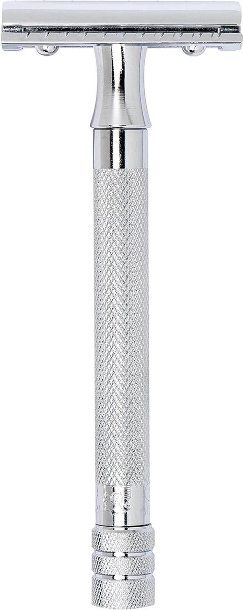 Kenmerken - Merkur 24C - Open Tand Scheermes met Extra Grip