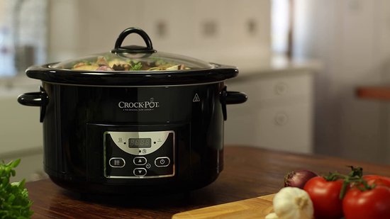 CrockPot Slow Cooker 4,7L programmeerbaar