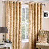 Europese Paleis Fluwelen Verduisterende Gordijnen Gesneden Goud Curry Villa Gordijnen voor Woonkamer Eetkamer Slaapkamer-Gordijn, W500cmxH250cm 1 st, Rod pocket