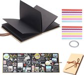 Bol.com Fotoalbum voor creatievelingen 13 cm DIY scrapbook perfect voor afstudeer- verjaardag- en huwelijkscadeau 34 pagina's aanbieding