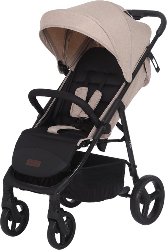 Novi Baby® Grande Go Buggy - Beige - Geschikt van 0-22 kg van Novi Baby® — afbeelding 2