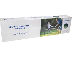 Bex Sunsport Outdoor Mini Tennis Set – Tuin Tennis Met Net 365 cm – Complete Tennis Set Met Rackets En Bal – Inclusief Draagtassen – Vanaf 6 Jaar
