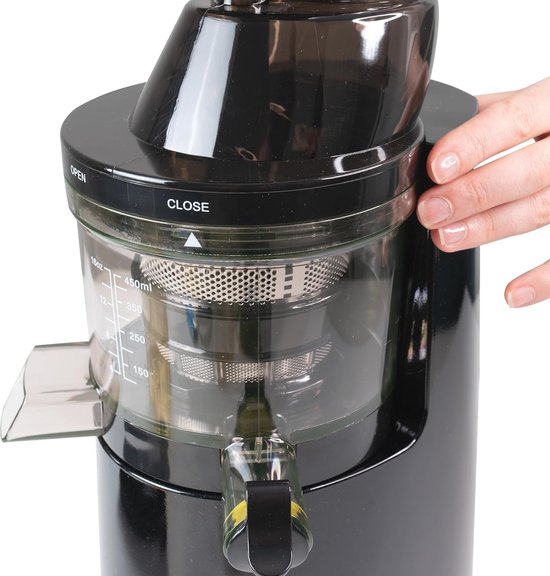Juicer Machines, HOUSNAT Slow Masticating Juicers Hele Fruit en Groenten, Professionele Koude Pers Juicer Extractor met Stille Motor en Omgekeerde Functie, Gemakkelijk schoon te maken, Borstel