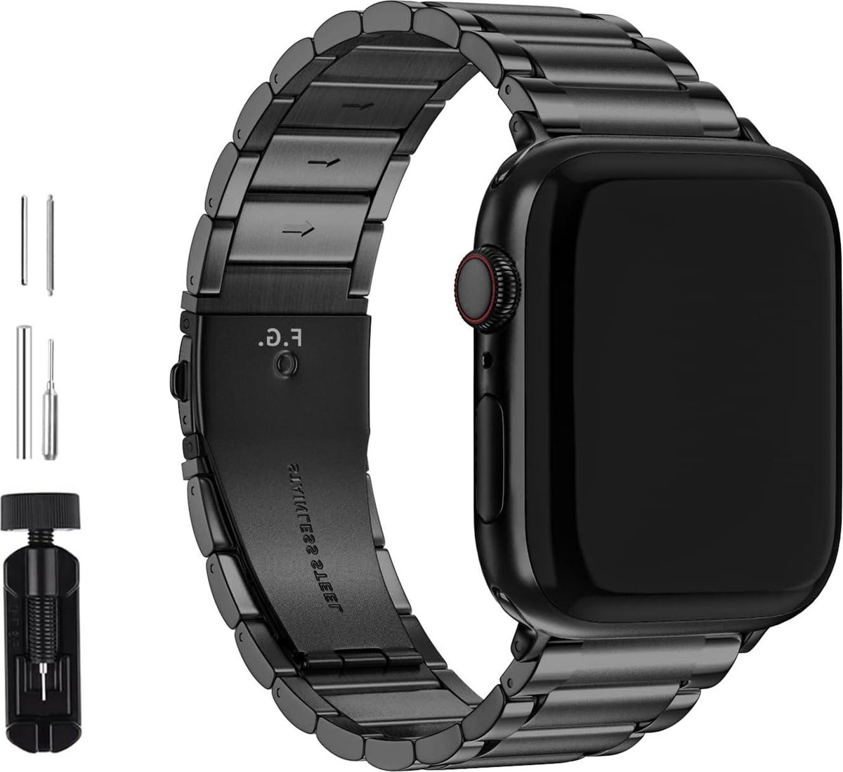 Roestvrijstalen banden voor Apple Watch - 38mm 40mm 41mm 42mm 44mm 45mm 49mm - Serie 1 2 3 4 5 6 7 8 SE/SE 2 - Ultra horlogeband voor iWatch