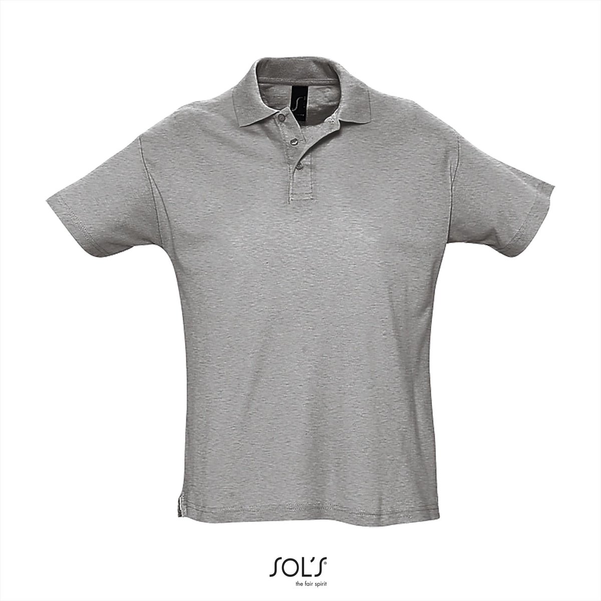 SOL'S Summer Polo II L512 - Grey Melange - XL