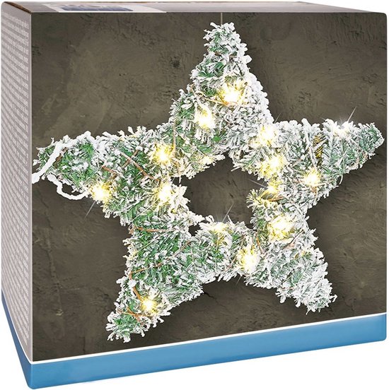 Lichtgevende Ster 40 LED 58 cm - Kerstverlichting - Lichting - Kerst - Lampjes