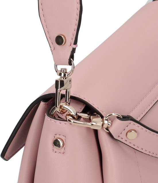 Sac à épaule GUESS Sora 'Girlfriend Flap' Mauve - Bandoulière Ajustable - Neuf Avec étiquettes - En Polyuréthane