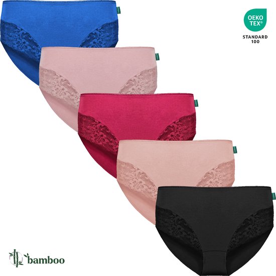 Beeren 6-Pack meisjes slips Love Lime