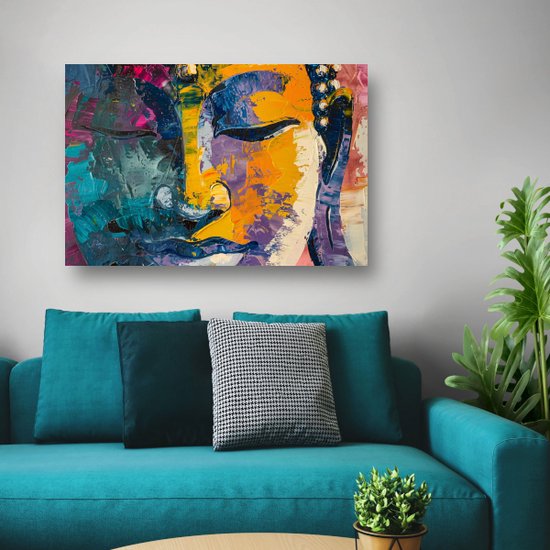 Peintures d'art abstrait - Peinture sur verre d'art moderne - Peinture sur verre Salon - Peintures modernes - Peinture plexiglas - Décoration murale chambre verre acrylique 75x50 cm