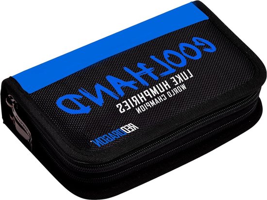 Draagbare Opbergtas Voor Cricut Joy & Gereedschapsset - Zwart Met Blauwe Voering - Beschermend & Ruim