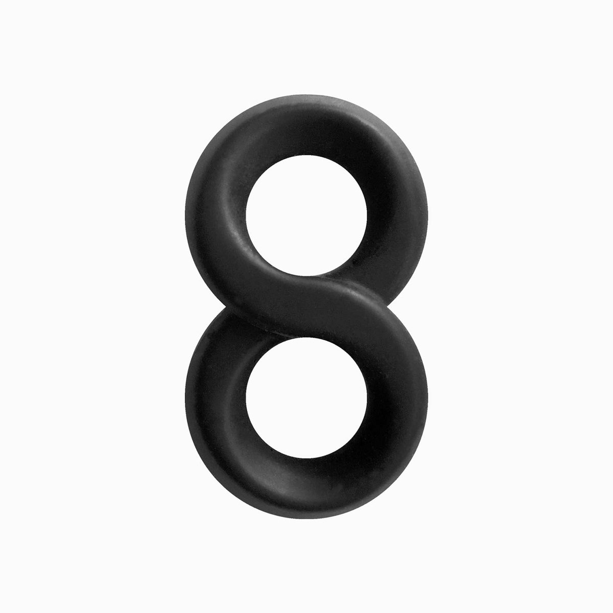 Renegade - Infinity Ring - Dubbele Cockring - Zwart