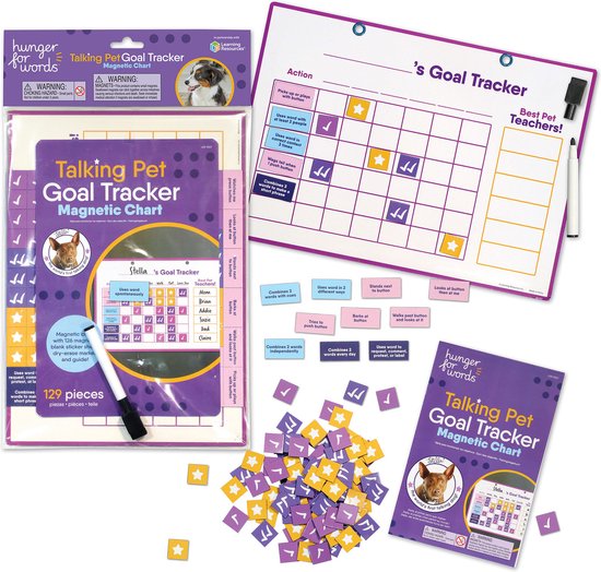 Hunger For Words Talking Pet Goal Tracker - Doelen Tracker Hond