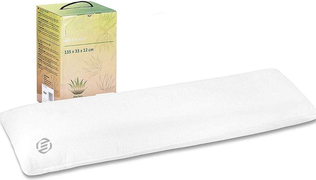 Goedkoopste Equivera Zijslaapkussen Volwassenen - Zijslaapkussen - Lichaamskussen Zijslaper - Zijslaap Kussen Volwassenen - Zwangerschapskussen - Voedingskussen - Borstvoedingskussen - Body Pillow - Voor een comfortabele nachtrust!