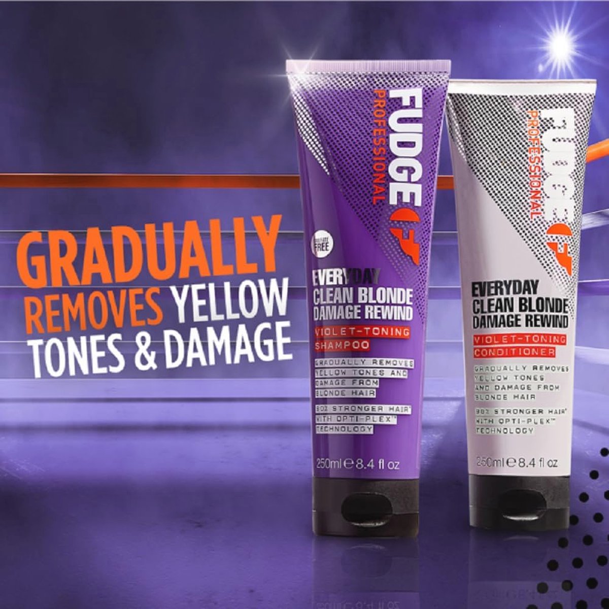 Violet-Toning Conditioner voor Blond Haar - Herstelt en Verheldert