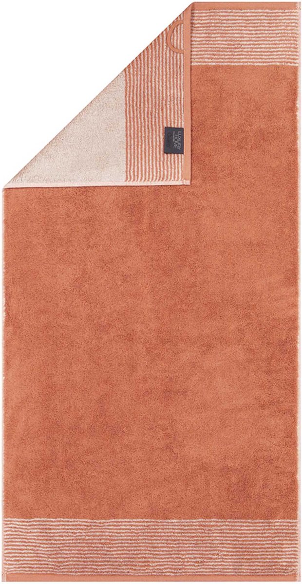 Cawoe Handdoek Luxury Home C Two-Tone Een maat, 50x100 Set van 1