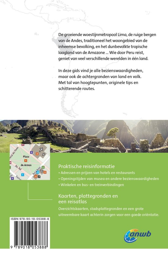 ANWB Wereldreisgids - Peru