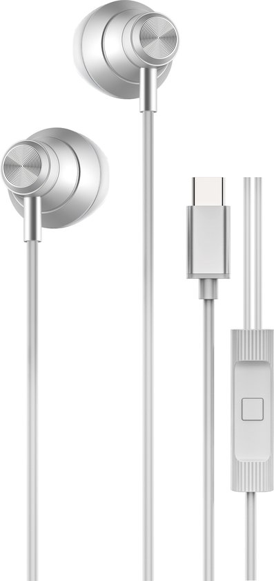 Belkin SoundForm bedrade oordopjes met USB-C-connector, in-ear oortelefoon met microfoon - Koptelefoon voor onder meer iPhone 15, iPad, Galaxy en Android met USB-C (USB-C-koptelefoon) - Zwart