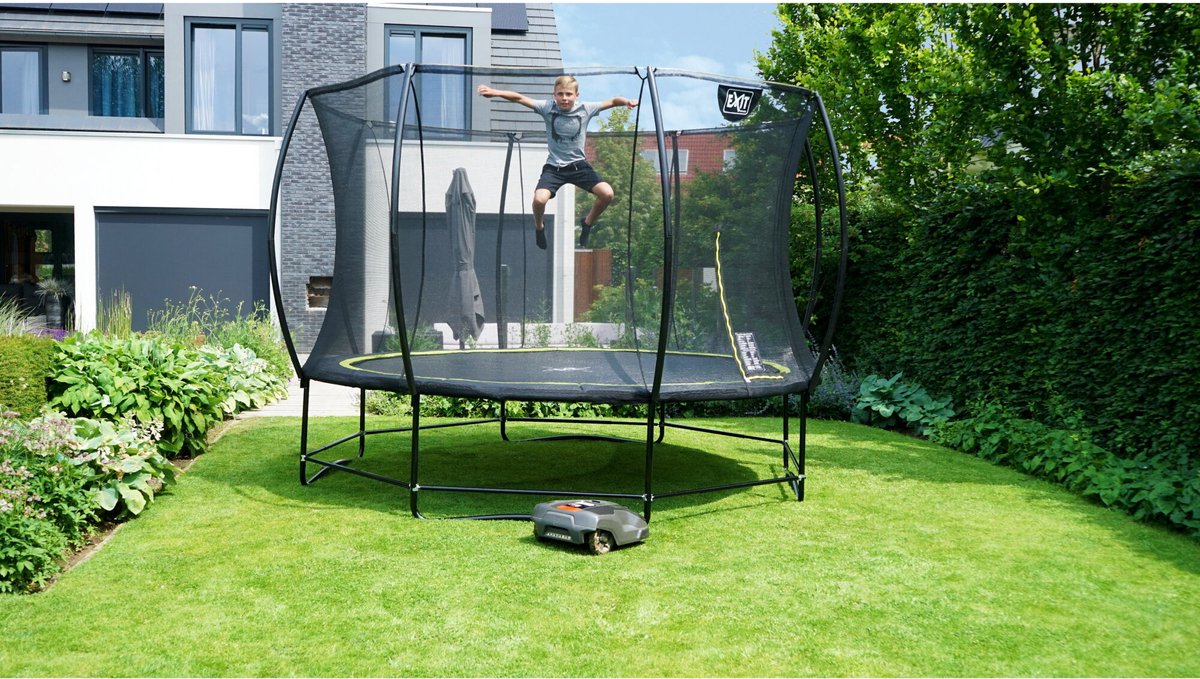 EXIT robotmaaierstop L voor trampolines (set van 2)
