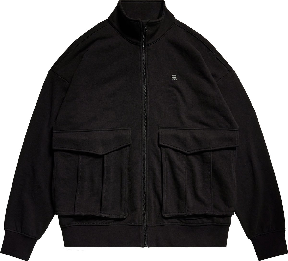 G-STAR RAW Rovic Zip Through Loose Sweat, Braun (Dk Fawn D24465-d566-7172), XL