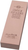 King DX - Pierre à Aiguiser Japonaise Combinée Grains 80/1000 Et 250 | Idéale Pour Couteaux De Cuisine | Made In Japan